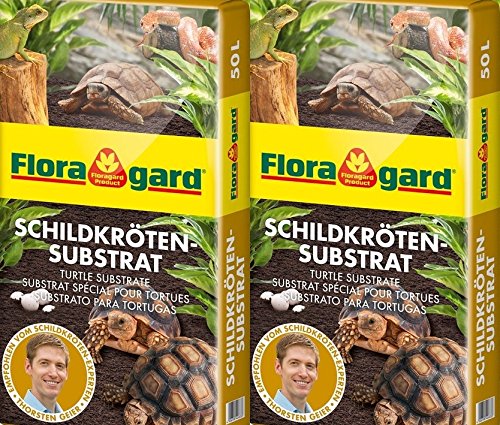 Floragard Schildkrötensubstrat 100 Ltr. (2 x 50 Ltr.)