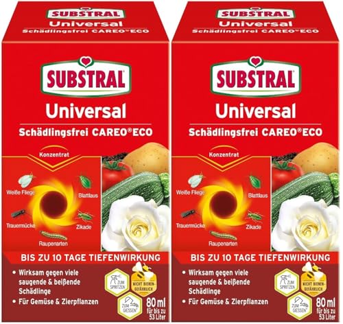 2 X 80ml Substral®Universal Schädlingsfrei Careo Eco