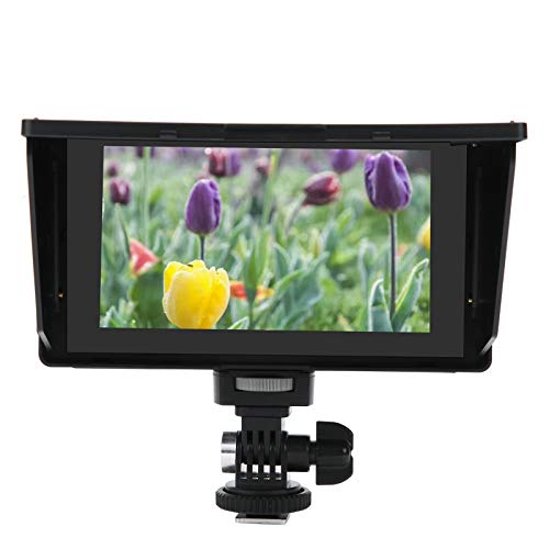 Weojeviy Fotga C50 5-Zoll-IPS-Kamera-Monitorbildschirm Touch-Bedienung Doppelter Batteriekartensteckplatz Unterstützt Mehrere Modi für 3D-LUT-Wellenformvektor 3G SDI 4K HDMI-Eingangsausgang
