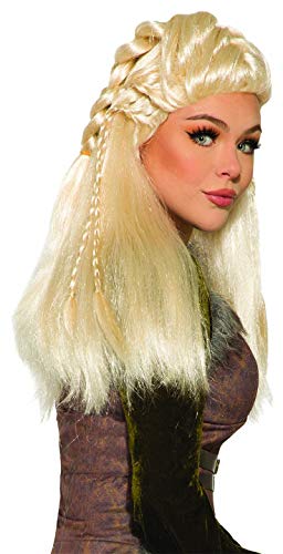 Forum Novelties Viking Female Warrior Wig (Blonde)-
