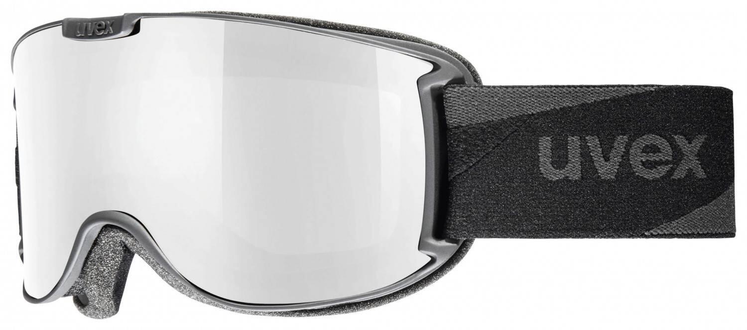 uvex Skyper Variopola Skibrille (Farbe: 2226 black mat, litemirror silver/polavision/variopola)