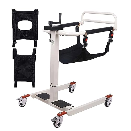 Patientenlift-Transfermobilitätsstuhl Patientenlift-Rollstuhl Tragbarer Transferlift für zu Hause Stahltransportrollstuhl Duschstuhl Nachtkommode