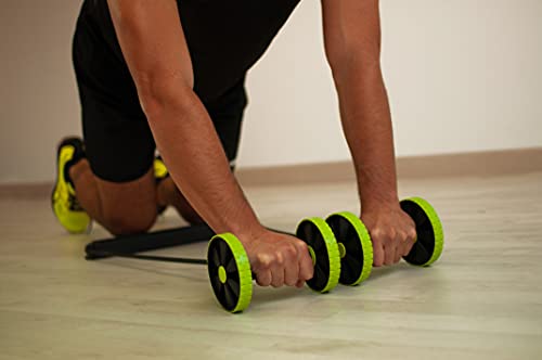 POWERSHOT Fitness/Musculation Räder für Bauchmuskeln - Bauchmuskelübungen - Fitnessgeräte - Krafttrainingsgeräte