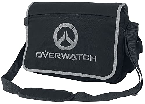 Overwatch Overwatch - Logo Messenger Bag - Black Umhängetasche 80 centimeters Schwarz (Black)