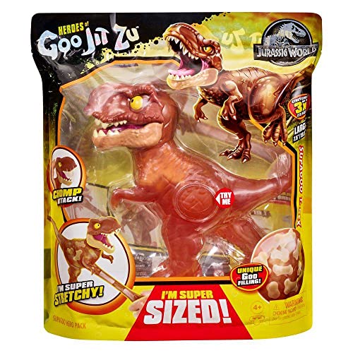 Grandi Giochi - GOO JIT Zu Supagoo T-Rex Jurassic World 20cm