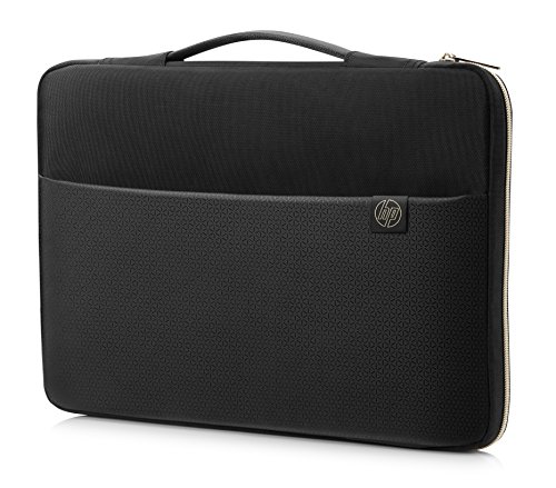 HP Sleeve (3XD37AA) Schutzhülle für Laptops, Tablets (17,3 Zoll) schwarz / gold