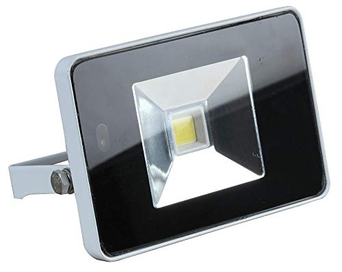 Pro Elec PEL00416 LED-Flutlicht mit Mikrowellensensor, 10 W