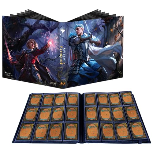 Ultra Pro - Wilds of Eldraine 12-Pocket PRO-Binder Will Fighting Rowan Cover for Magic: The Gathering, Stores & Protects 480 Standard Size Cards, Store MTG Cards, Gaming Cards & Collectible Cards