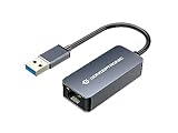 CONCEPTRONIC ABBY12G 2,5G Ethernet USB 3.0 Adapter, Wake-on-LAN, kompatibel mit Nintendo Switch