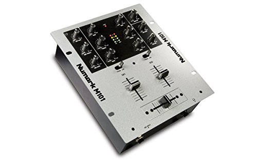 Numark M101 2 Ausgangskanäle Mischpult Audio – Tische Mischpult Audio (2 Kanäle)