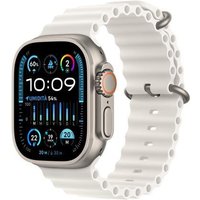 AppleWatch Ultra 2 Titanium Cellular 49mm (Ocean weiß) (MREJ3FD/A)