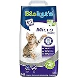 Gimborn Biokats Micro Classic im Papiersack | 14 l Katzenstreu, Klumpstreu