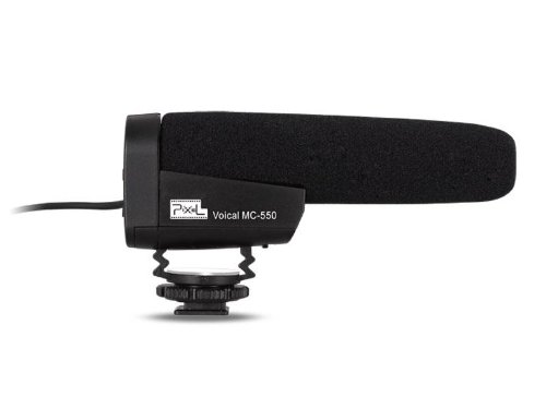 Pixel mc-550 Voical Pro Mikrofon für DSLR/Camcorder