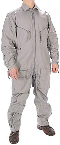 Mil-Tec BW Pilot Suit Olive New - Grey, 48