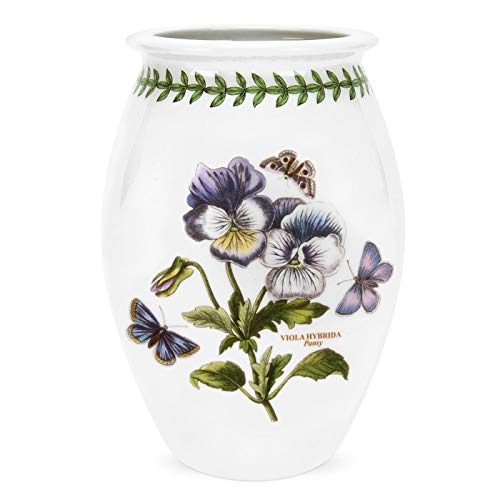 Portmeirion Home & Gifts BG75060 Vase Medium Stiefmütterchen, keramik