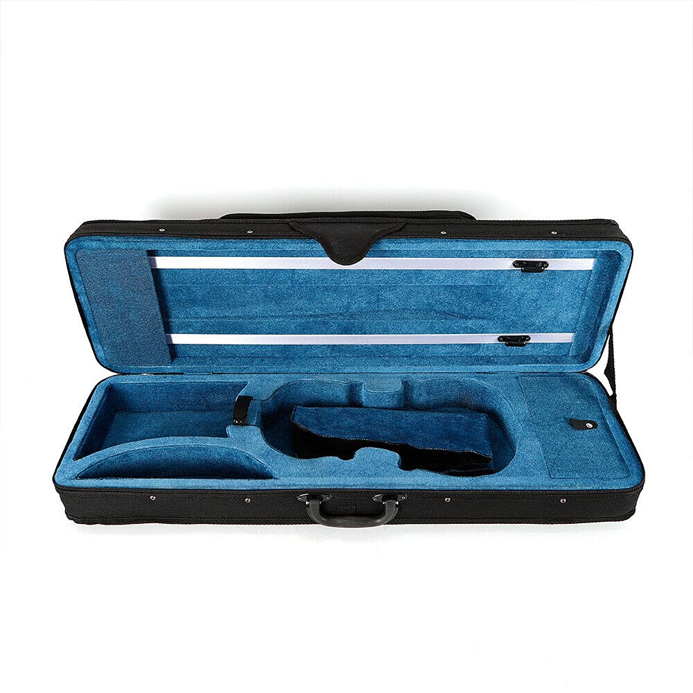 4/4 Geigenkoffer Geige Koffer Kasten Violine Case Violinenkoffer mit Rucksackriemen Geigenkasten Violinenkoffer Mit Rucksackriemen