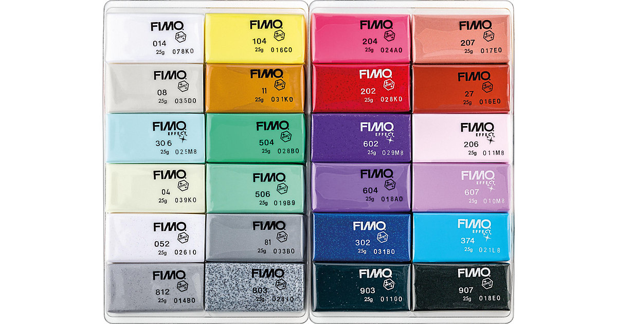 FIMO effect Materialpackung, 24 x 25 g 2
