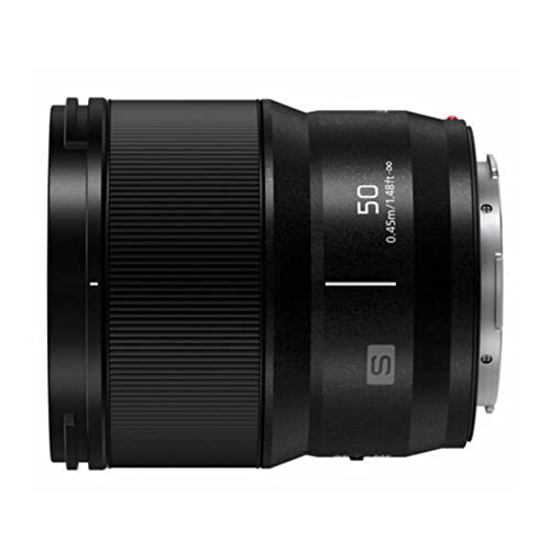 PANASONIC LUMIX S Series Kameraobjektiv, 50 mm F1.8 L-Mount austauschbares Objektiv für spiegellose Full Frame Digitalkameras, S-S50