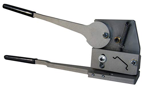 Handhebelpresse/Profilschneidegerät für das gratfreie Ablängen von Standard DIN Profilen (Hutschiene) 35 x 7,5 x 1 mm (Profilschienen-Schneidgerät)