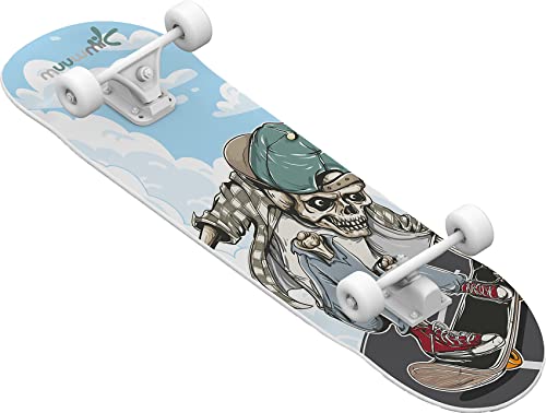 Skateboard Pro ABEC 5, Skull