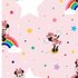 Papiertapete Disney Regenbogen Minnie Rosa