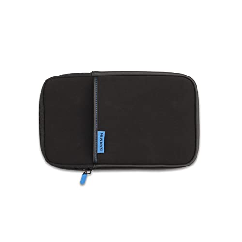 Garmin 8-Zoll Universaltasche für Navigationsgeräte in Schwarz mit Schaumstoffschicht gegen Kratzer, Reisverschlusstasche