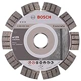 Bosch Accessories Professional Diamanttrennscheibe Best für Concrete, 125 x 22,23 x 2,2 x 12 mm