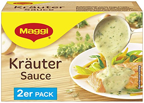 Maggi Delikatess Doppelpack Kräutersoße, 18er Pack (18 x 500 ml)