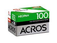 Fuji Neopan Acros 100-36 Schwarz-/Weiß Negativ-Filme