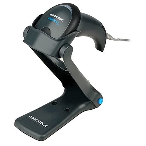 Datalogic QW2120-BKK1S QuickScan Lite Imager, Black, USB Interface w/USB Cable (90A052044) and Stand (STD-QW20-BK) QUICKSCAN LITE KIT, SCANNER, BLACK, USB CABLE AND STAND