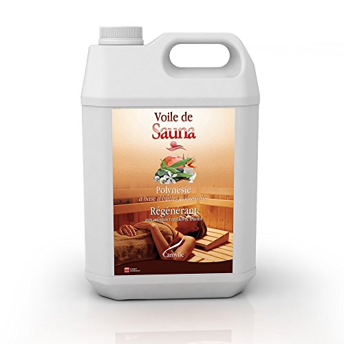 Camylle - Voile de Sauna - Saunaduft aus reinen ätherischen Ölen - Polynésie - Regenerierend - 5000ml