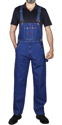GREAT BIKERS GEAR - Jeans Latzhose Jeans Latzhose und Hosenträger Overall Pro Heavy Duty Workwear Pants