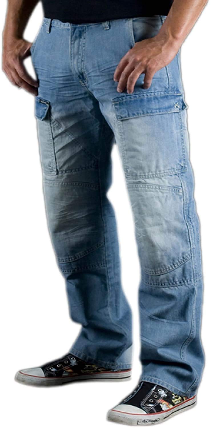 newfacelook Motorradhose Herren Motorrad Jeans mit Aramid verstärkt Schutzauskleidung