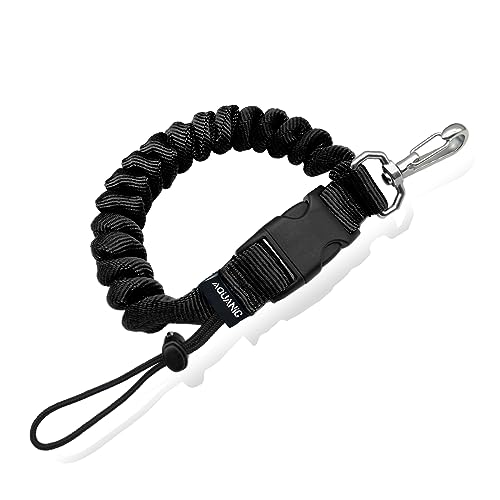 nitescuba Spiralkabel Spring Coil zum Tauchen,tauchen zubehör,Anti-Lost Spring Coil Lanyard mit Schnellverschluss-Schnalle für Unterwasserkameras und Tauchblitzlichter