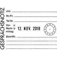 COLOP Datumstempel Classic 2860, 8-zeilig, konfigurierbar