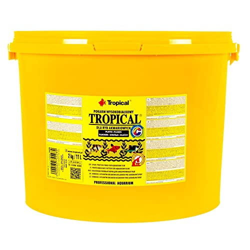 Tropical Hauptfutter (Flockenfutter) für alle Zierfische, 1er Pack (1 x 11 l)