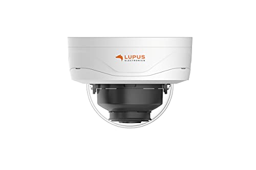 Lupus - LE224 8MP PoE IP Kamera für draußen, SD Slot, Motorzoom, Nachtsicht, Bewegungserkennung, Ios und Android App, Integrierbar in Die LUPUSEC Smarthome Alarmanlage, inkl. Verwaltungssoftware