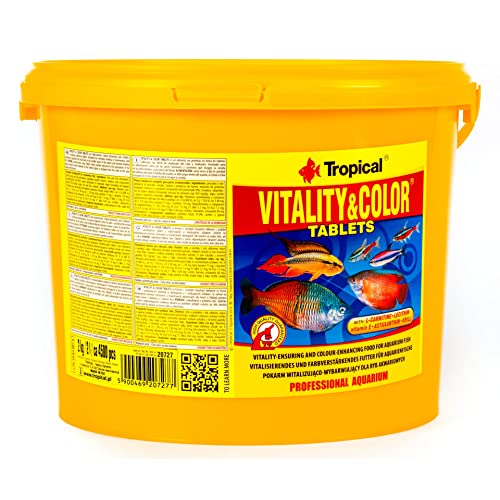 Tropical Fish Food Vitality & Color Tabletten 2 kg / 4500 Stück