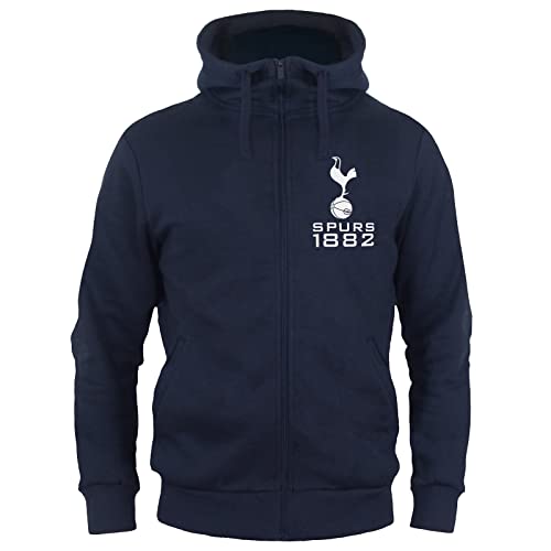 Tottenham Hotspur - Herren Fleece-Sweatjacke - Offizielles Merchandise - Geschenk für Fußballfans - XXL