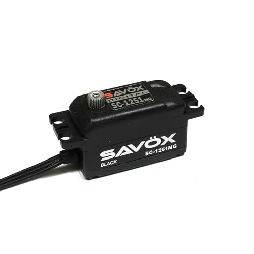 SAVOX 415000473 Digital Servo SC-1252MG, Mehrfarbig