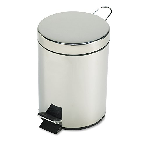 Rubbermaid Commercial Products 1.5 gal Round Step On Refuse Container