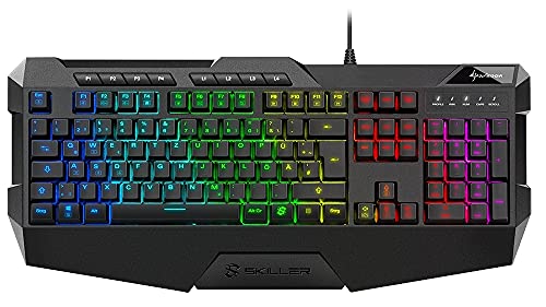 Sharkoon Skiller Gaming Tastatur schwarz