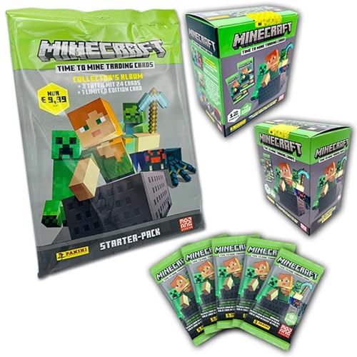 Minecraft - Time to Mine Trading Cards - Mega Bundle