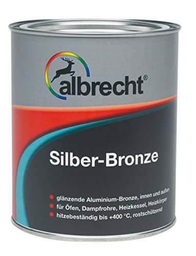 Albrecht Silber-Bronze 2,5l glänzend Ofenlack Hitzebeständig