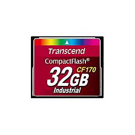Transcend CF170 Industrial - Flash-Speicherkarte - 32 GB - 170x - CompactFlash