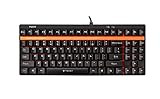 VPRO Gaming-Tastatur, mechanisch, schwarz – UK-Layout Schwarz