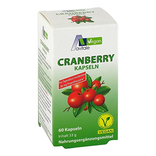 Cranberry Vegan Kapseln 400 mg 60 stk