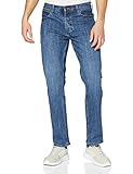 Wrangler Herren Authentic Straight Jeans, Mid Stone, 44W / 32L