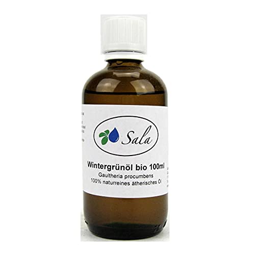 Sala Wintergrünöl ätherisches Öl naturrein BIO (100 ml Glasflasche)