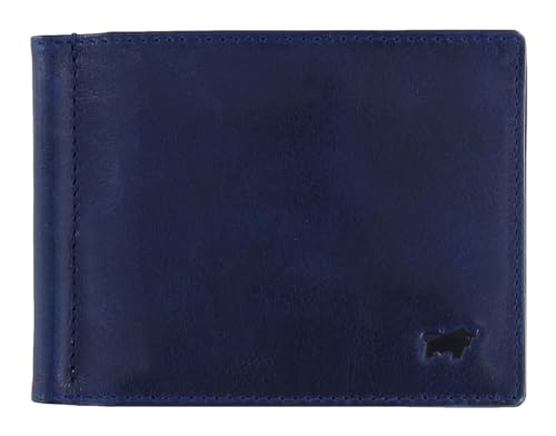 BRAUN BÜFFEL, Arezzo Geldbörse Rfid Leder 11 Cm in blau, Geldbörsen für Herren